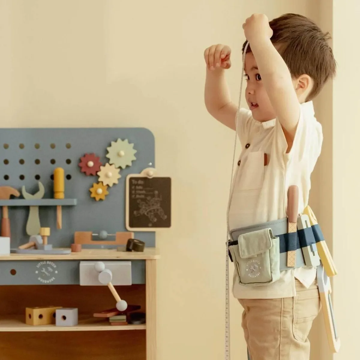 Little Dutch Overig * Houten Gereedschapsriem FSC
