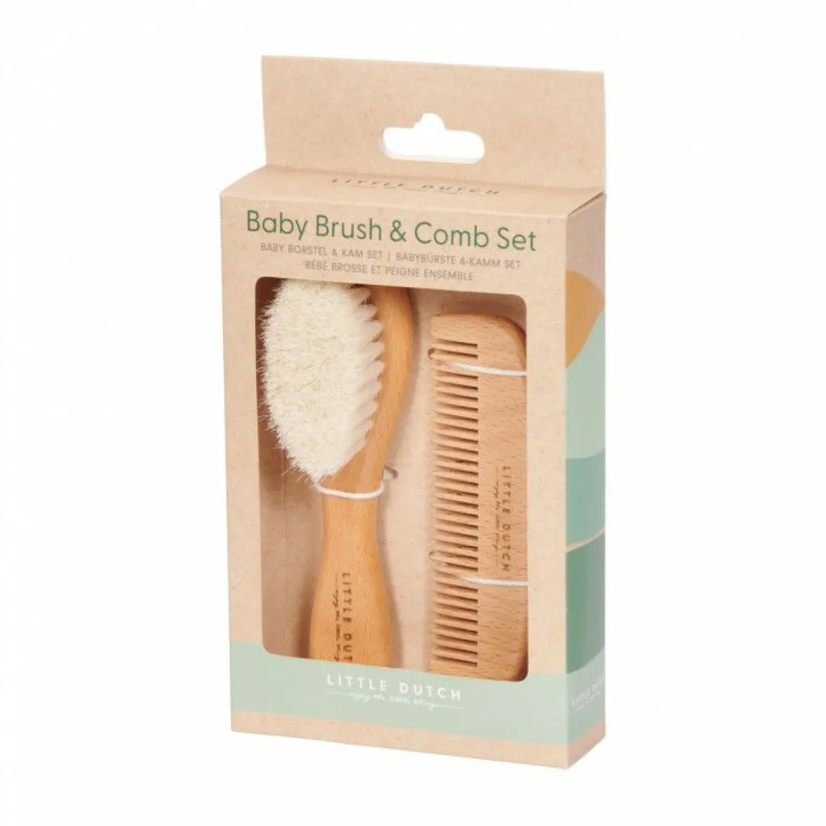 Little Dutch Kapset * Houten Kam en Borstel