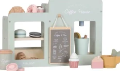 Little Dutch Houten Speelgoed * Houten Koffiehoek Mint FSC Multicolor
