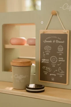 Little Dutch Houten Speelgoed * Houten Koffiehoek Mint FSC Multicolor