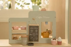 Little Dutch Houten Speelgoed * Houten Koffiehoek Mint FSC Multicolor