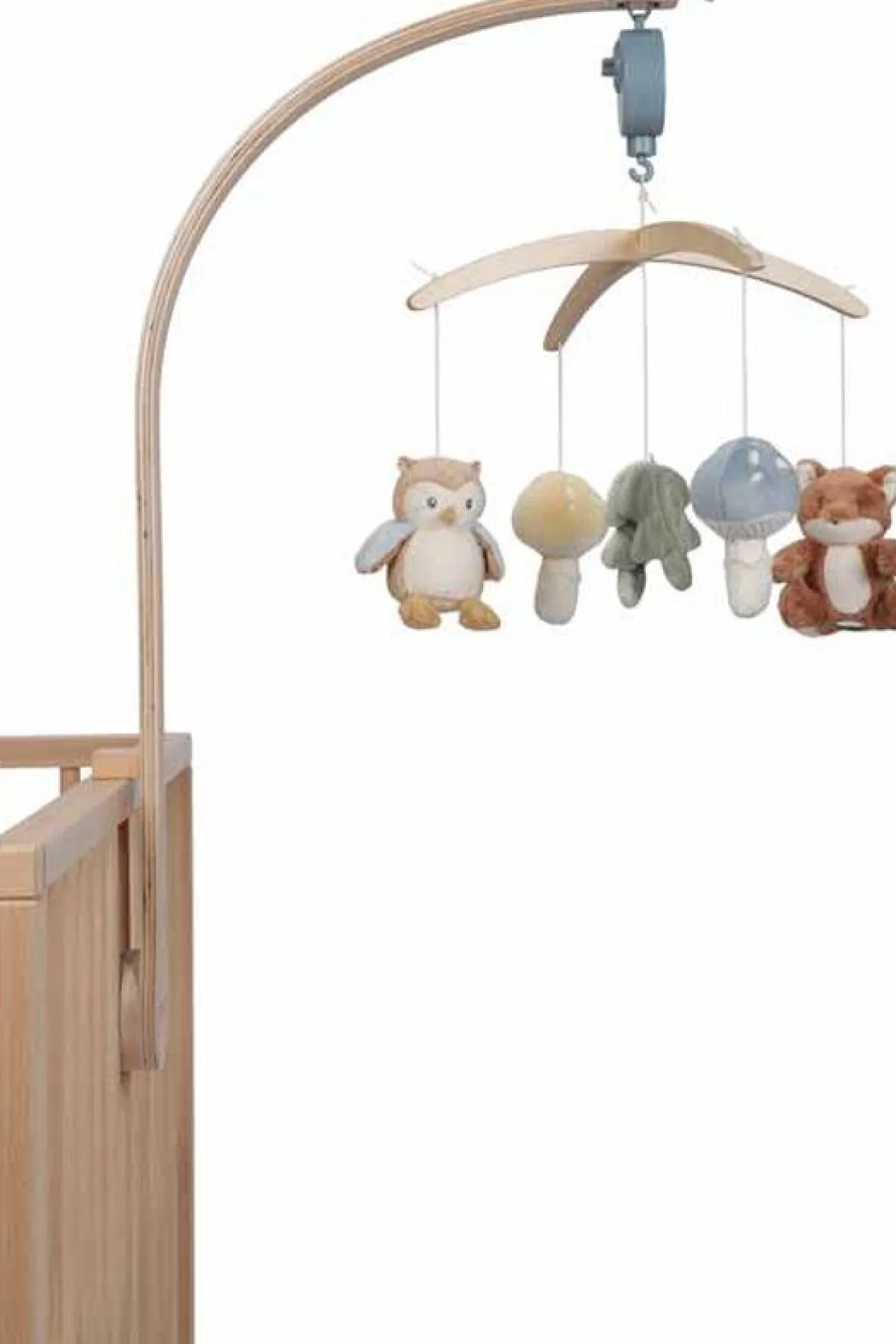 Little Dutch Houten Speelgoed * Houten Muziekmobiel Forest Friends FSC Multicolor