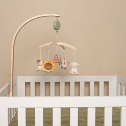 Little Dutch Muziek Mobiles * Houten Muziekmobiel Little Farm Naturel