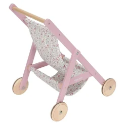 Little Dutch Houten Speelgoed * Houten Poppenbuggy FSC Roze