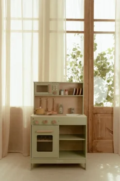 Little Dutch Houten Speelgoed * Houten Speelkeuken Mint FSC Groen