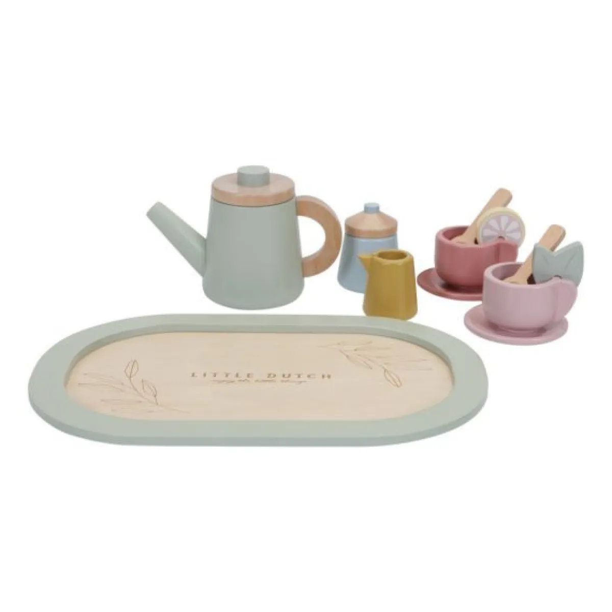 Little Dutch Houten Speelgoed * Houten Theeservies