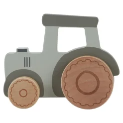Little Dutch Houten Speelgoed|Overig * Houten Tractor Little Farm FSC Groen