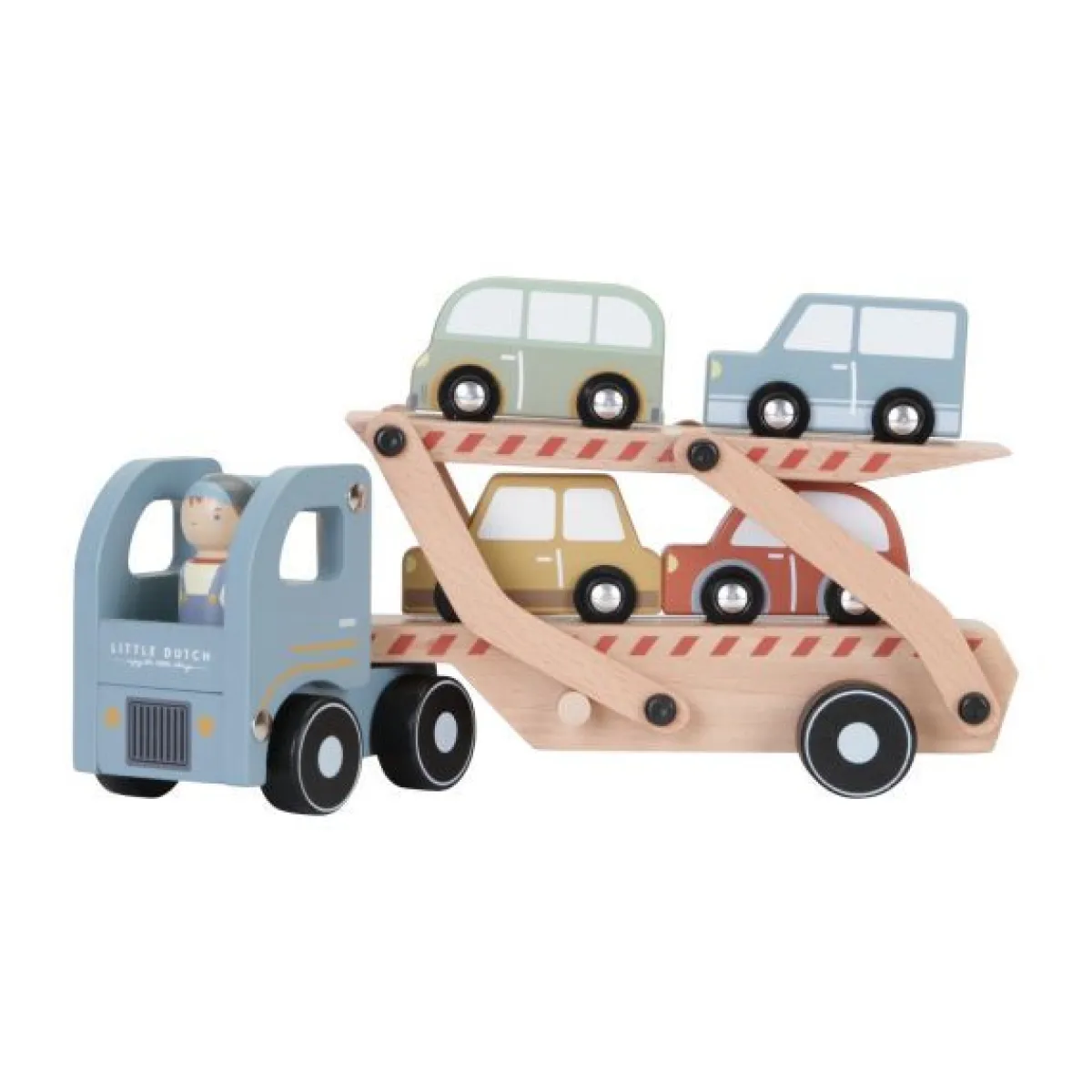 Little Dutch Houten Speelgoed * Houten Truck Oplegger
