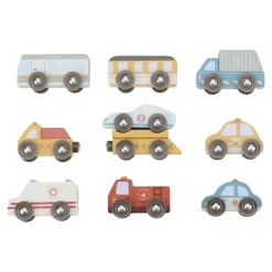 Little Dutch Overig * Houten Voertuigenset FSC