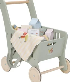 Little Dutch Houten Speelgoed * Houten Winkelwagen FSC