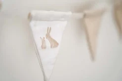 Little Dutch Feestartikelen * Hydrofiele Slinger met vlaggetjes Bunny