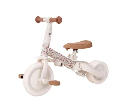 Little Dutch Loopfietsen * 4-in-1 Driewieler / Loopfiets Sunny Flower Wit