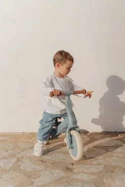 Little Dutch Loopfietsen * 4-in-1 Driewieler / Loopfiets Safari Dreams Blauw