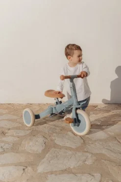 Little Dutch Loopfietsen * 4-in-1 Driewieler / Loopfiets Safari Dreams Blauw