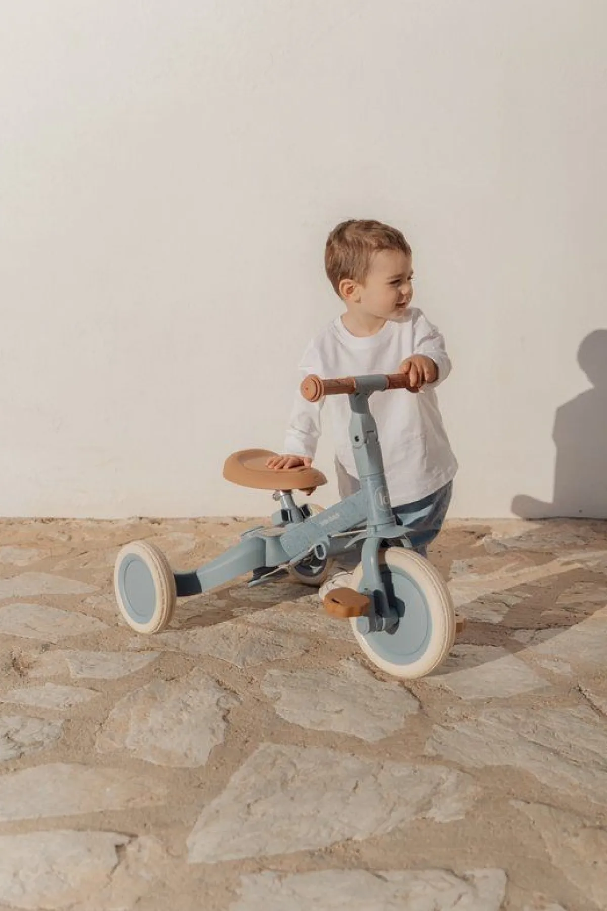 Little Dutch Loopfietsen * 4-in-1 Driewieler / Loopfiets Safari Dreams Blauw