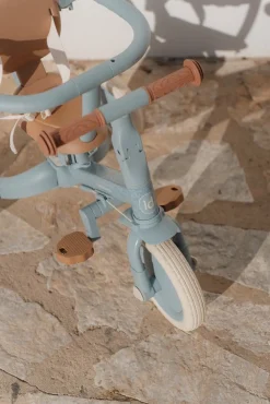 Little Dutch Loopfietsen * 4-in-1 Driewieler / Loopfiets Safari Dreams Blauw