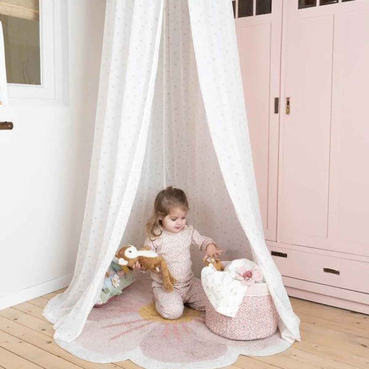 Little Dutch Bedtextiel * Klamboe Fairy Blossom Wit