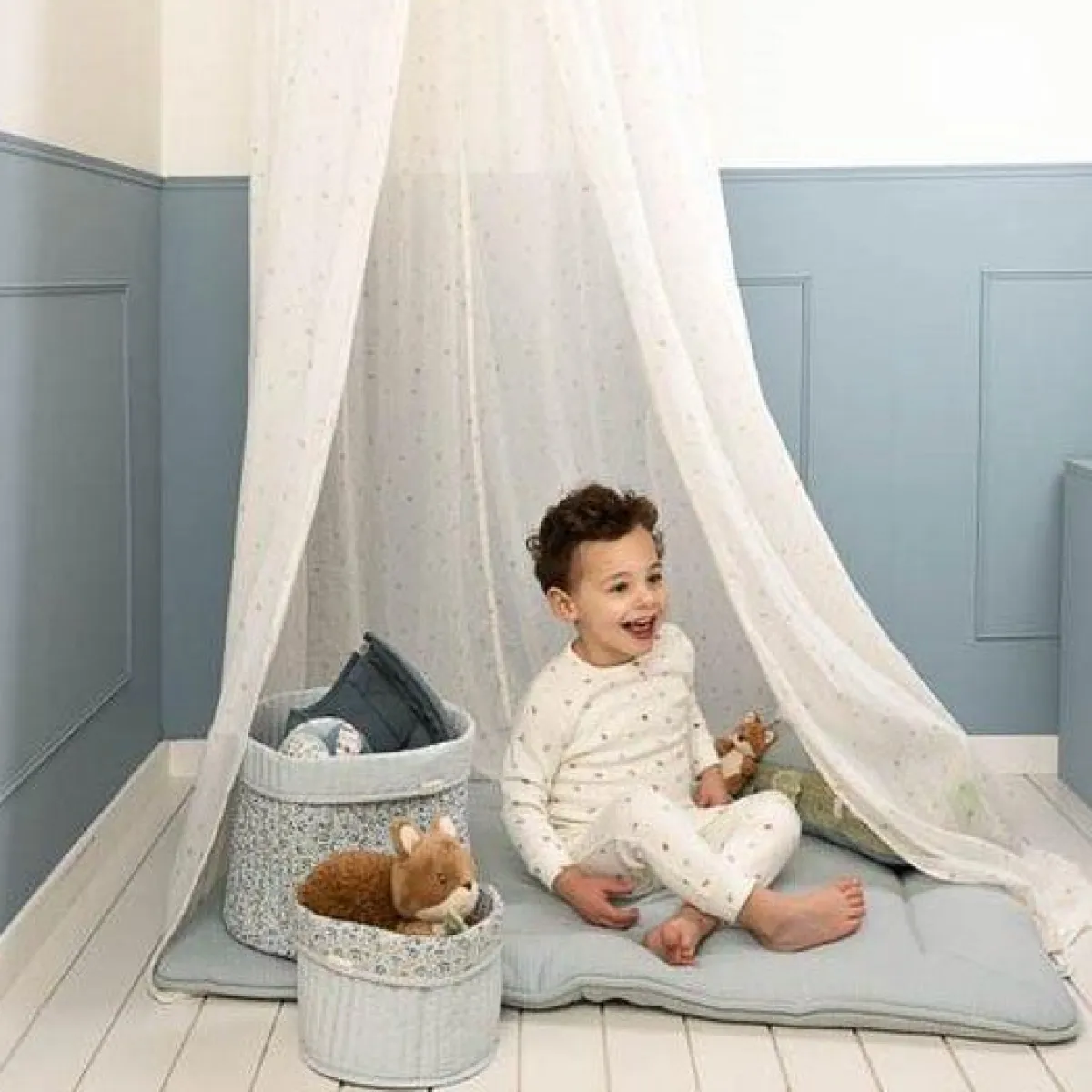 Little Dutch Bedtextiel * Klamboe Forest Treasures Wit