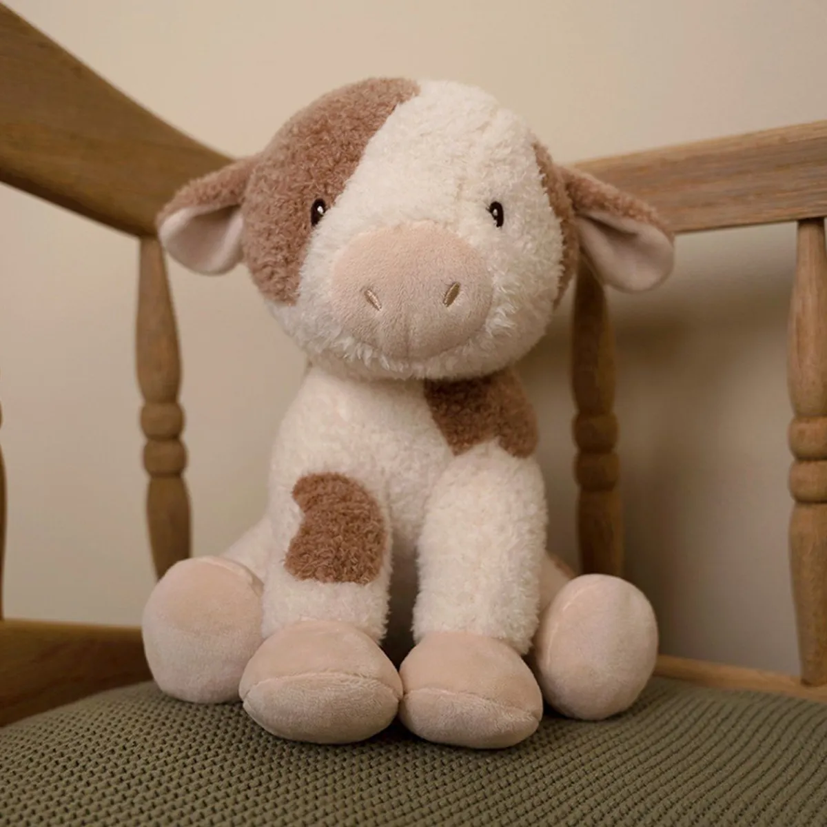 Little Dutch Knuffels * Knuffel Koe Little Farm 25 cm