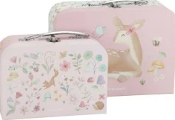 Little Dutch Houten Speelgoed * Koffertjes Fairy Garden Roze