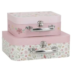 Little Dutch Houten Speelgoed * Koffertjes Fairy Garden Roze