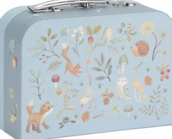 Little Dutch Houten Speelgoed * Koffertjes Forest Friends Blauw