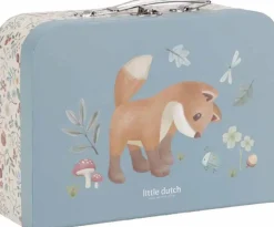 Little Dutch Houten Speelgoed * Koffertjes Forest Friends Blauw