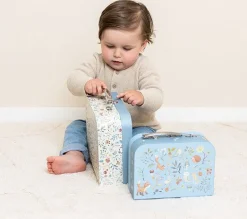 Little Dutch Houten Speelgoed * Koffertjes Forest Friends Blauw