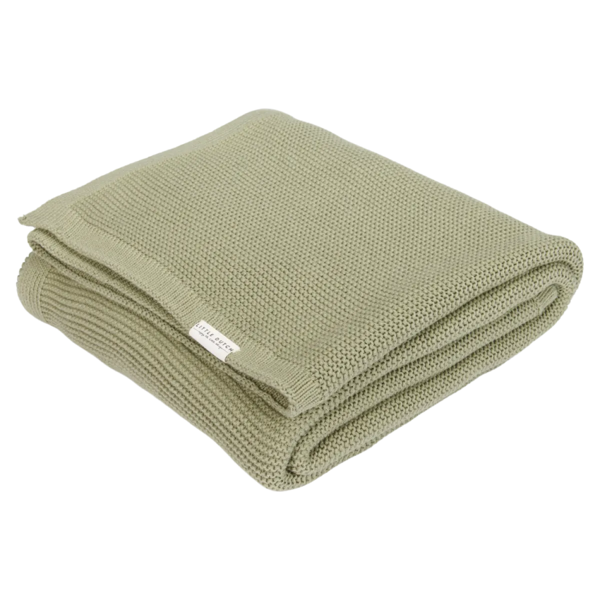 Little Dutch Bedtextiel * Ledikantdeken Gebreid Olive