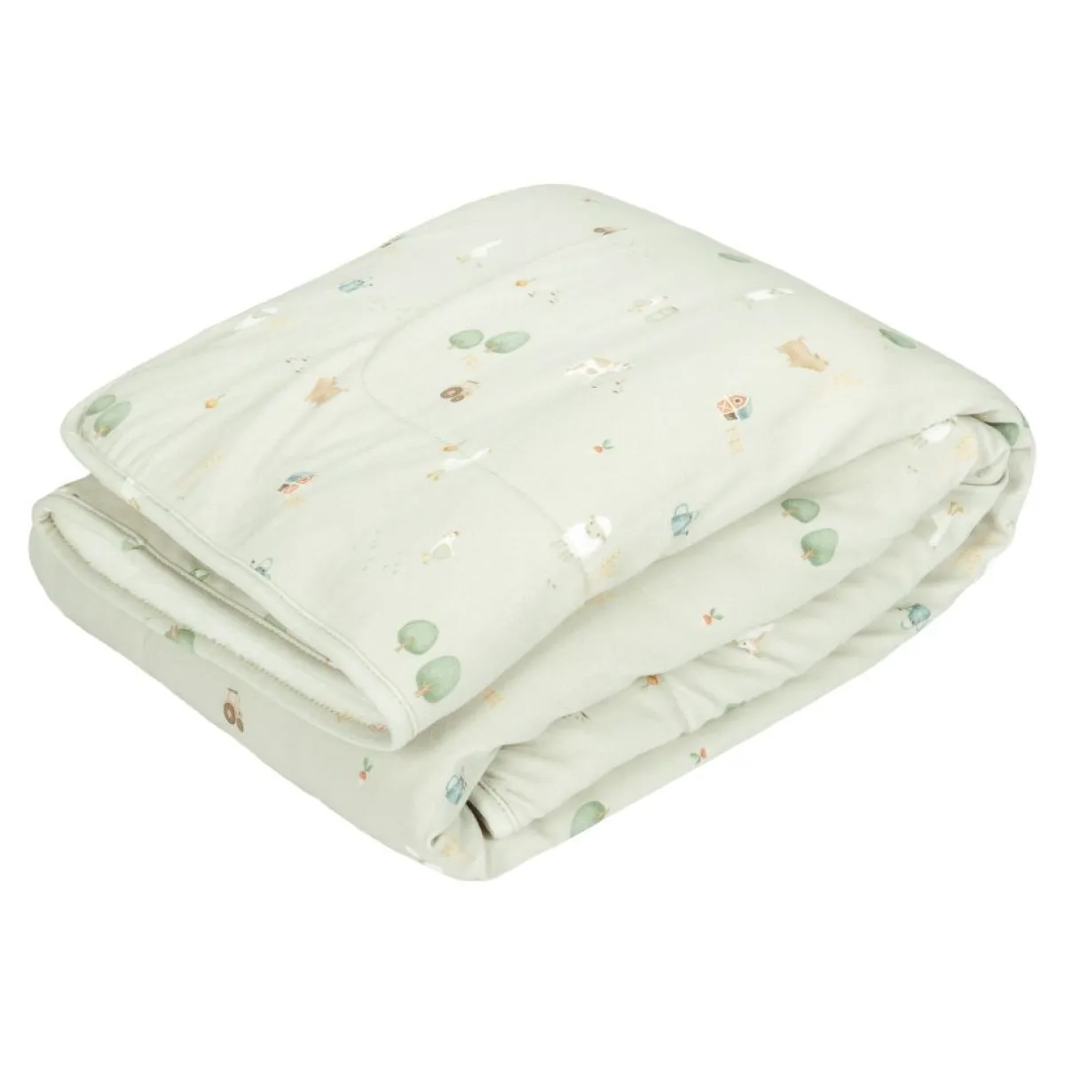 Little Dutch Bedtextiel * Ledikantdeken Little Farm Groen