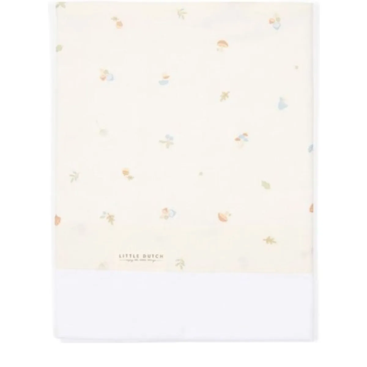 Little Dutch Bedtextiel * Ledikantlaken Forest Treasures Wit