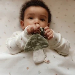 Little Dutch Bedtextiel * Ledikantlaken Forest Treasures Wit