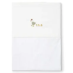 Little Dutch Bedtextiel * Ledikantlaken Little Farm Groen