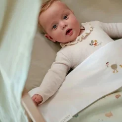 Little Dutch Bedtextiel * Ledikantlaken Little Farm Groen