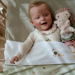 Little Dutch Bedtextiel * Ledikantlaken Little Farm Groen