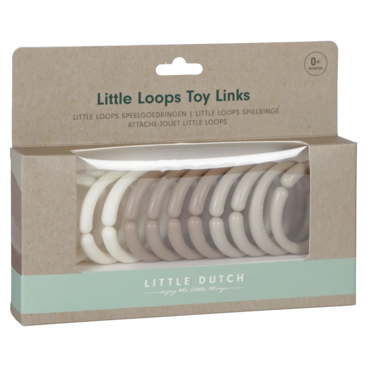 Little Dutch Overig * Little Loops Speelgoedringen Beige