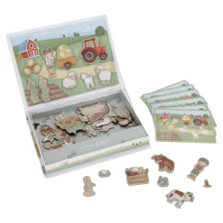 Little Dutch Overig * Magnetisch Speelbord Little Farm FSC Multicolor
