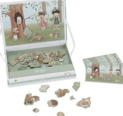 Little Dutch Overig * Magnetisch Speelbord Forest Friends FSC Multicolor
