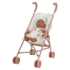 Little Dutch Overig * Metalen Poppenbuggy White Meadows Multicolor