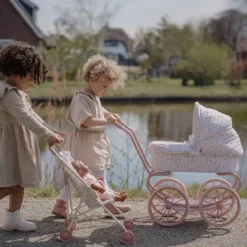 Little Dutch Overig * Metalen Poppenwagen Soft Flowers