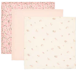 Little Dutch Monddoekjes|Monddoekjes * Monddoekjes Hydrofiel Fairy Garden 3-pack Roze