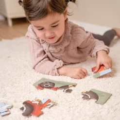 Little Dutch Overig * Puzzel 4 in 1 Little Farm FSC