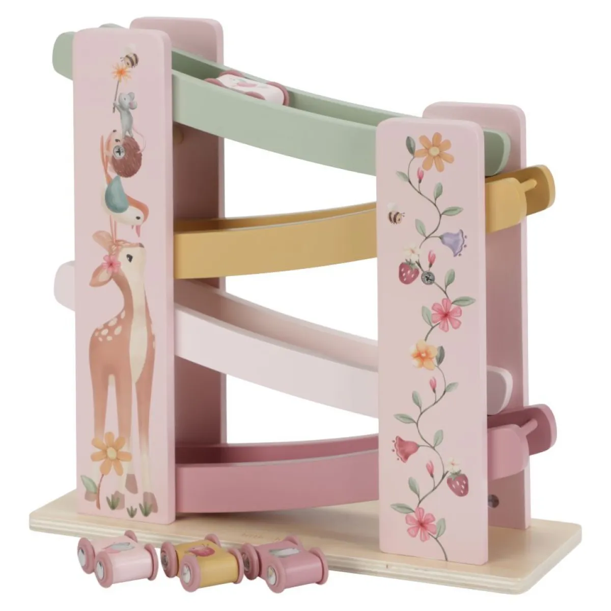 Little Dutch Houten Speelgoed * Rollerbaan Fairy Garden FSC Roze