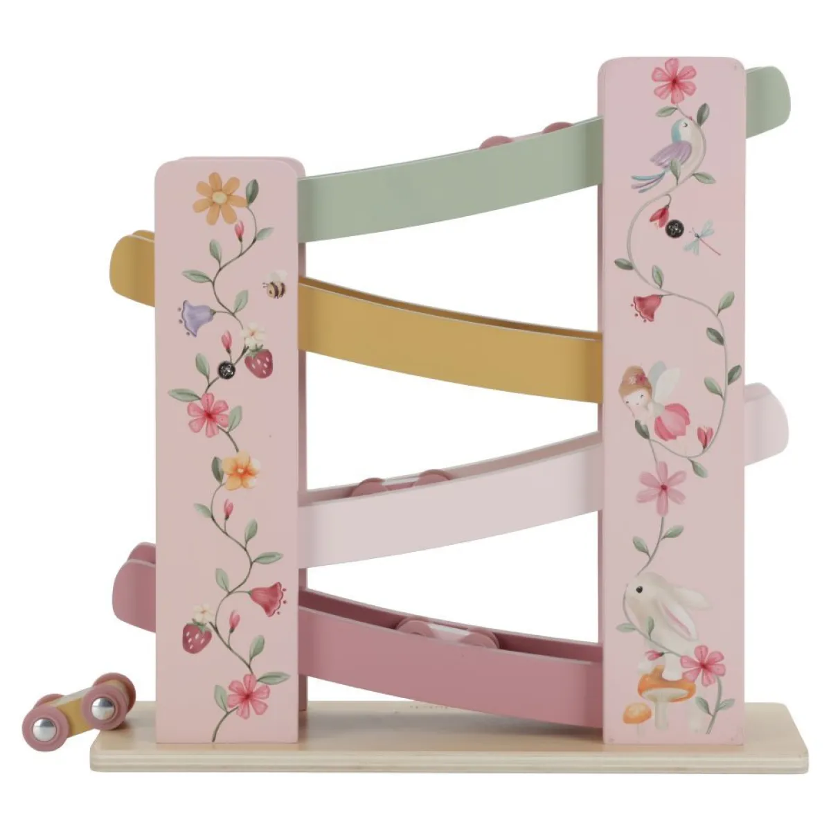 Little Dutch Houten Speelgoed * Rollerbaan Fairy Garden FSC Roze