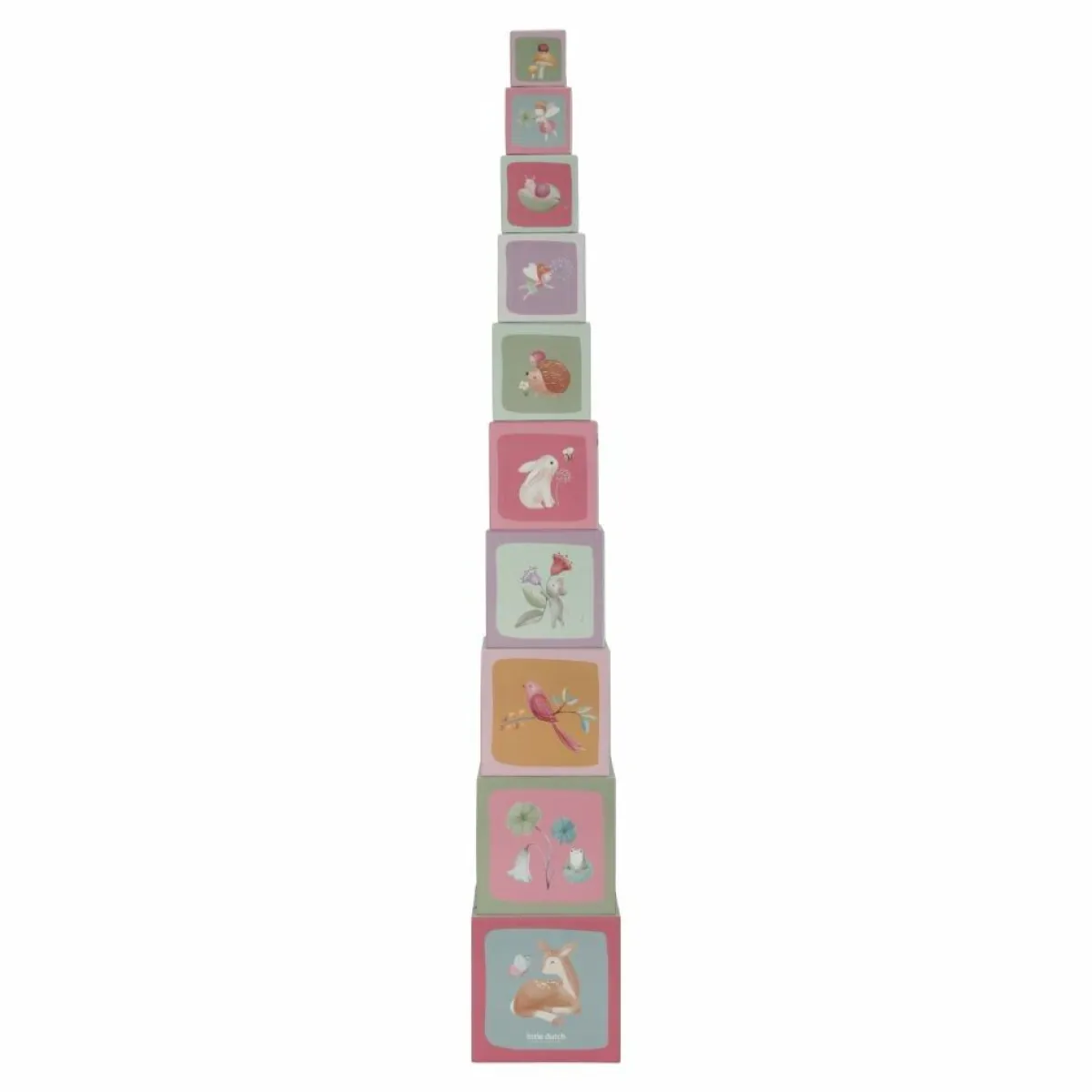 Little Dutch Overig * Stapeltoren Fairy Garden FSC Multicolor