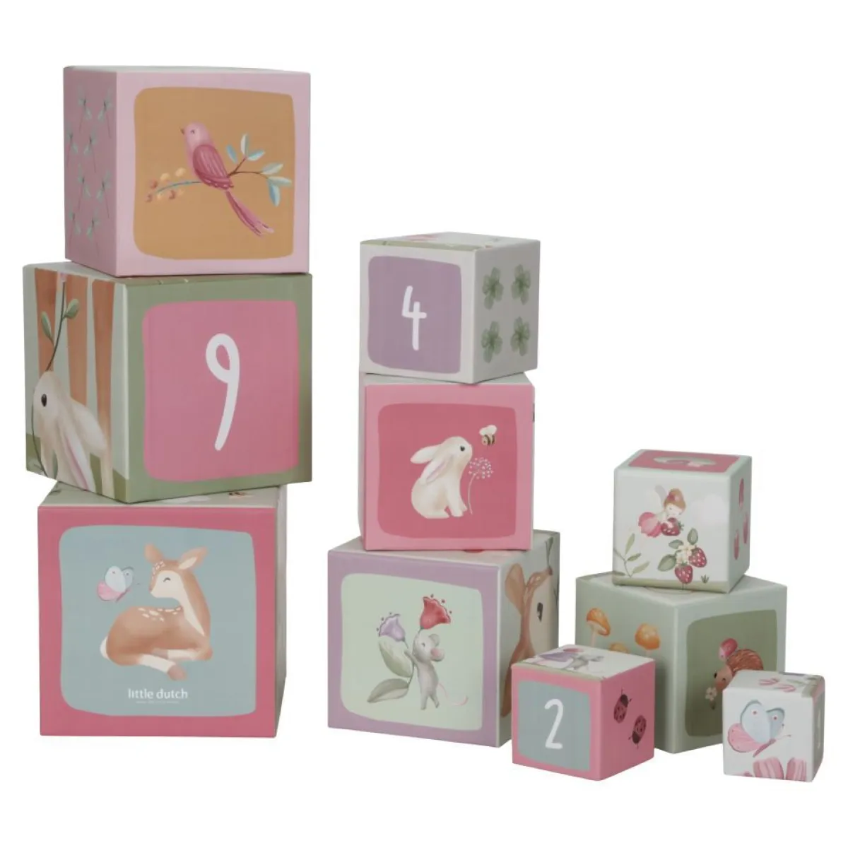 Little Dutch Overig * Stapeltoren Fairy Garden FSC Multicolor