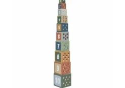 Little Dutch Overig * Stapeltoren Forest Friends FSC Multicolor