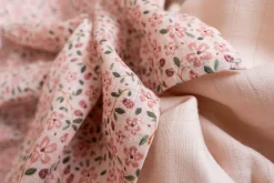 Little Dutch Wikkeldoeken|Bedtextiel * Swaddle Fairy Floral 120 x 120 Roze