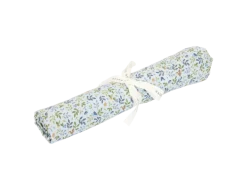 Little Dutch Wikkeldoeken|Bedtextiel * Swaddle Forest Adventure 120 x 120 Blauw