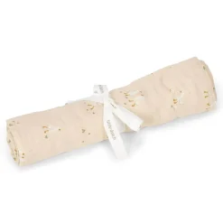 Little Dutch Wikkeldoeken * Swaddle Hydrofiele Little Goose 120 x 120 Beige